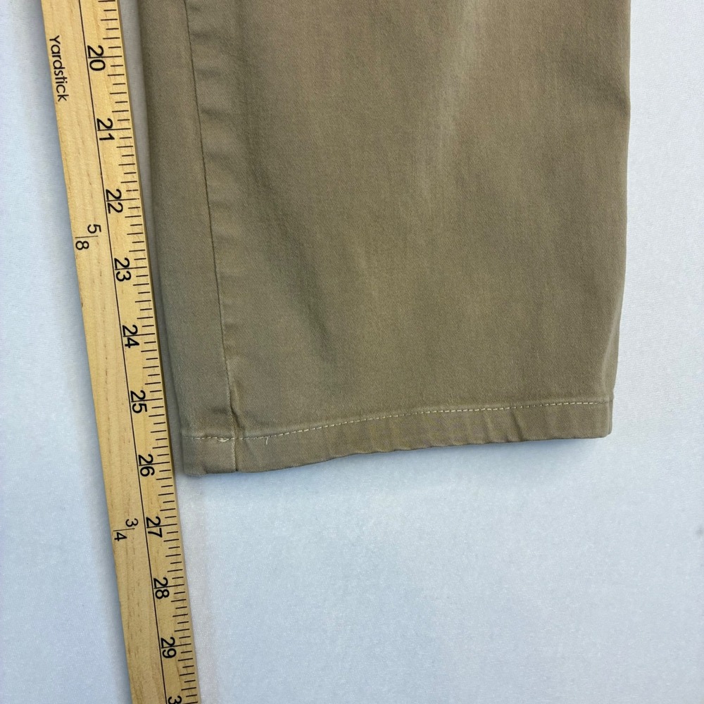 Peter Millar Pants Mens 36x26 Khaki Tan Straight 5-Pocket Stretch‎ Cotton Casual - Picture 6 of 8